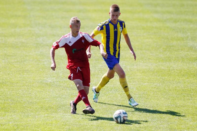 Football. Centralna Liga Juniorow. Gornik Zabrze - Arka Gdynia. 27.08.2016