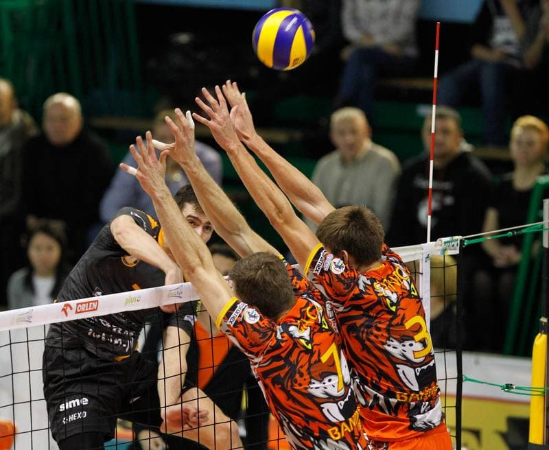 Volleyball. PlusLiga. MKS Banimex Bedzin - Cuprum Lubin. 26.11.2014