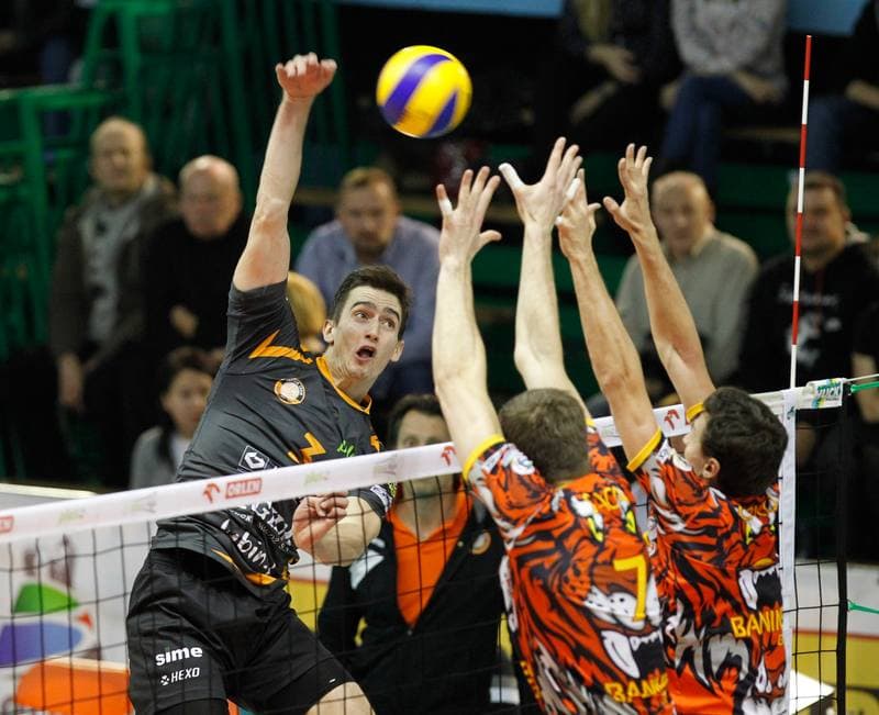 Volleyball. PlusLiga. MKS Banimex Bedzin - Cuprum Lubin. 26.11.2014