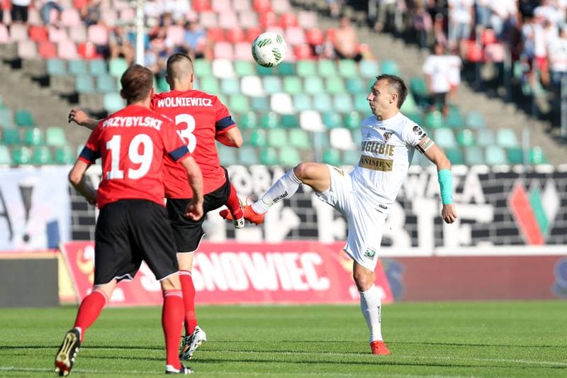 Football. I Liga. Zaglebie Sosnowiec - Gornik Zabrze. 27.08.2016