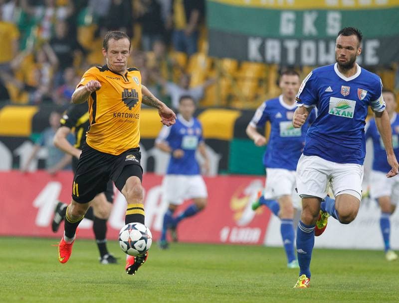 Football. I Liga. GKS Katowice - Pogon Siedlce. 20.09.2014