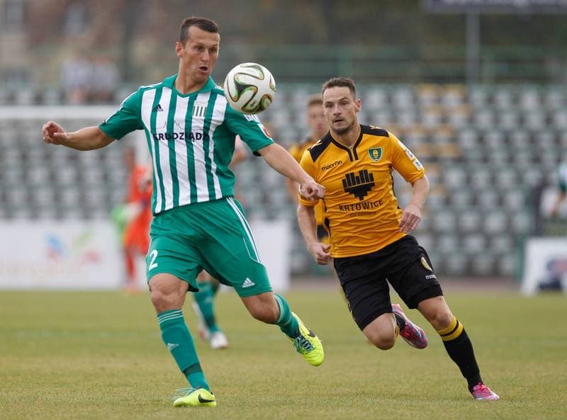 Football. I Liga. Olimpia Grudziadz - GKS Katowice. 11.10.2014