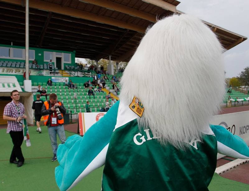 Football. I Liga. Olimpia Grudziadz - GKS Katowice. 11.10.2014