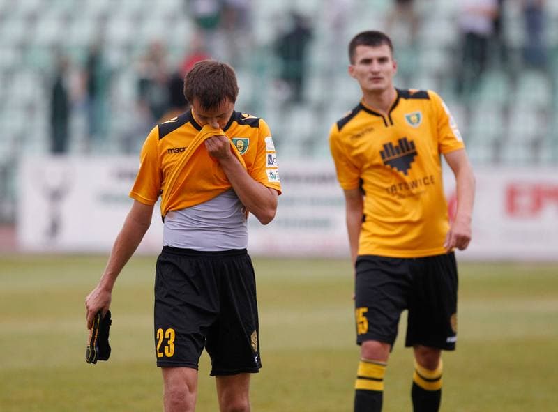 Football. I Liga. Olimpia Grudziadz - GKS Katowice. 11.10.2014