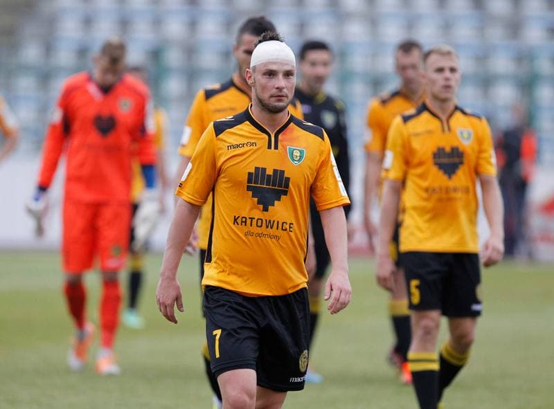 Football. I Liga. Olimpia Grudziadz - GKS Katowice. 11.10.2014