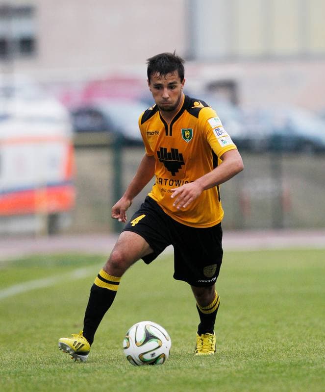 Football. I Liga. Olimpia Grudziadz - GKS Katowice. 11.10.2014