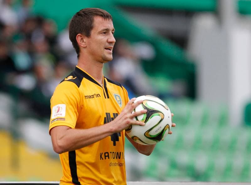 Football. I Liga. Olimpia Grudziadz - GKS Katowice. 11.10.2014