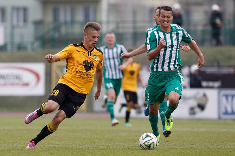 Football. I Liga. Olimpia Grudziadz - GKS Katowice. 11.10.2014