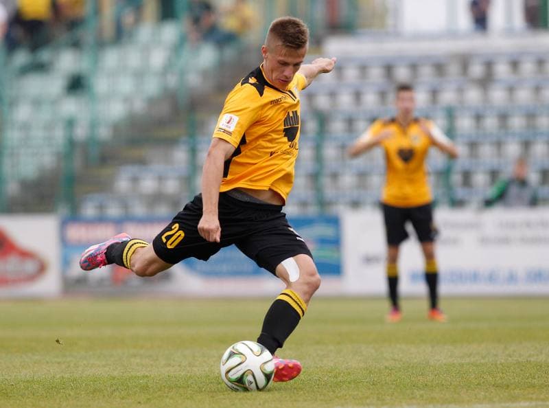 Football. I Liga. Olimpia Grudziadz - GKS Katowice. 11.10.2014