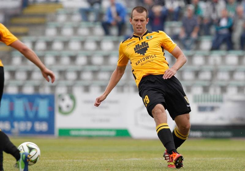 Football. I Liga. Olimpia Grudziadz - GKS Katowice. 11.10.2014