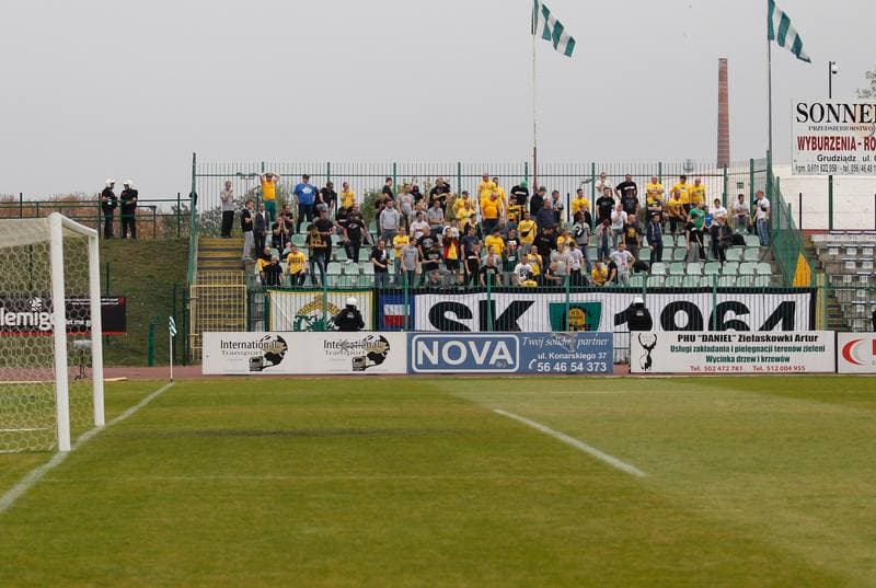 Football. I Liga. Olimpia Grudziadz - GKS Katowice. 11.10.2014