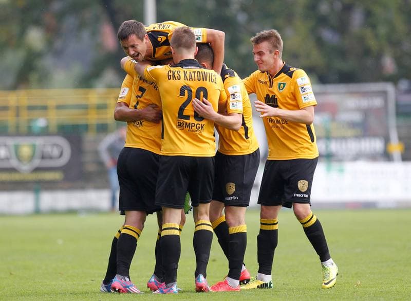 Football. Polish Cup. GKS Katowice - Chrobry Glogow. 13.08.2014