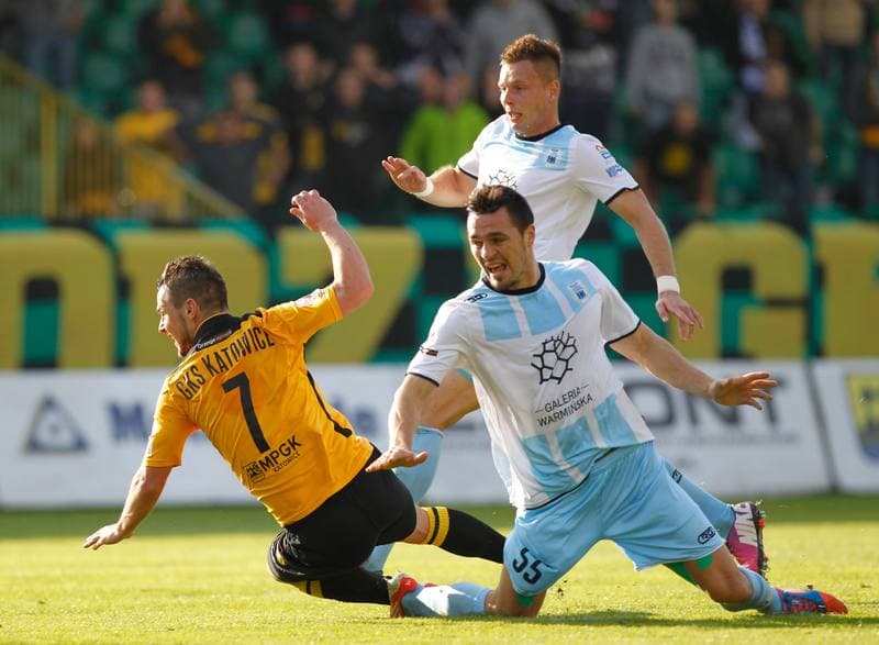 Football. I Liga. GKS Katowice - Stomil Olsztyn. 18.10.2014