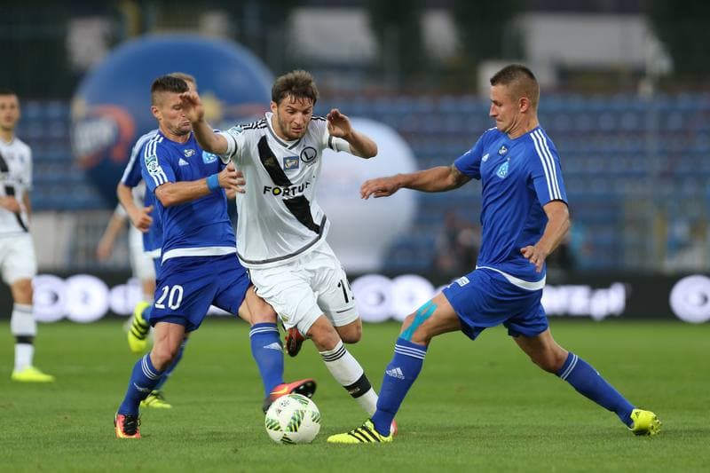 Football. Lotto Ekstraklasa. Ruch Chorzow - Legia Warsaw. 28.08.2016