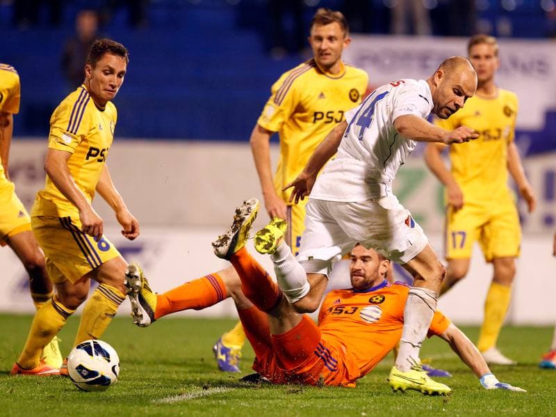 Football. SYNOT Liga. Banik Ostrava - Vysocina Jihlava. 17.10.2014
