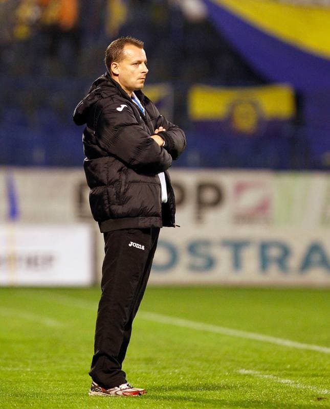 Football. SYNOT Liga. Banik Ostrava - Vysocina Jihlava. 17.10.2014