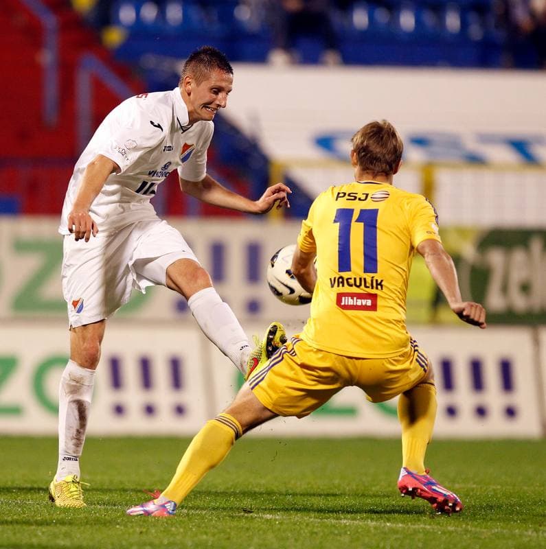Football. SYNOT Liga. Banik Ostrava - Vysocina Jihlava. 17.10.2014