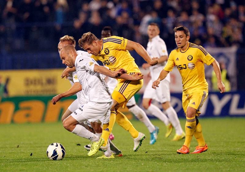 Football. SYNOT Liga. Banik Ostrava - Vysocina Jihlava. 17.10.2014