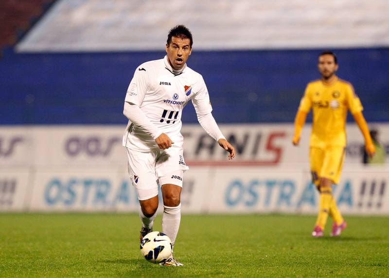Football. SYNOT Liga. Banik Ostrava - Vysocina Jihlava. 17.10.2014