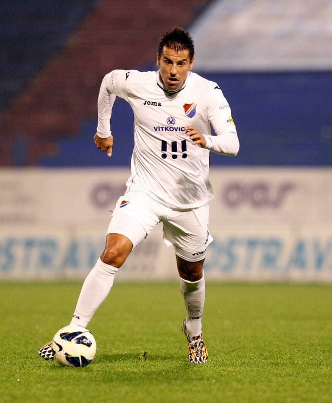 Football. SYNOT Liga. Banik Ostrava - Vysocina Jihlava. 17.10.2014
