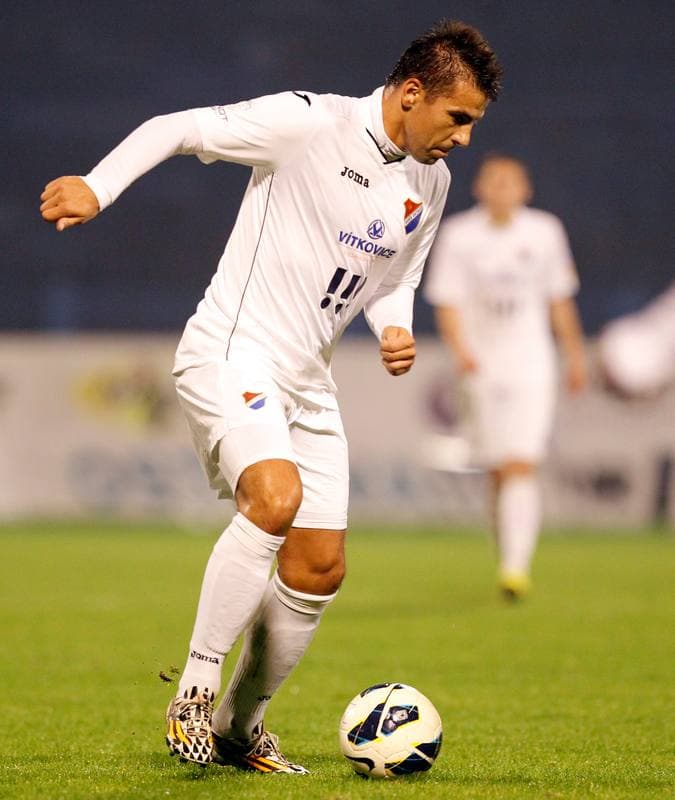 Football. SYNOT Liga. Banik Ostrava - Vysocina Jihlava. 17.10.2014