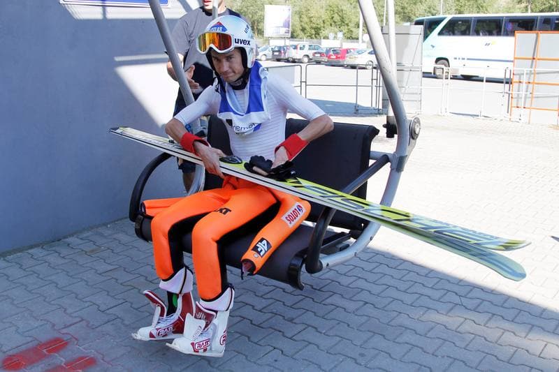 Ski Jumping. Poland national team. Training. 01.09.2016