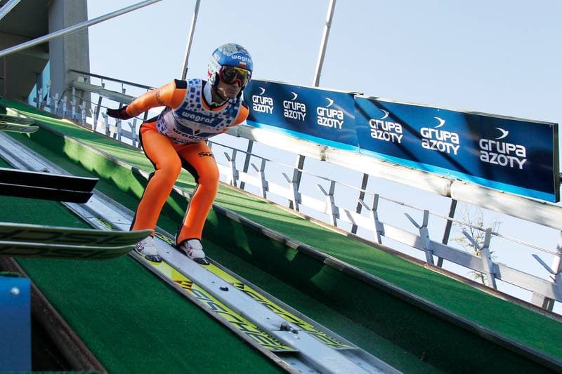 Ski Jumping. Poland national team. Training. 01.09.2016