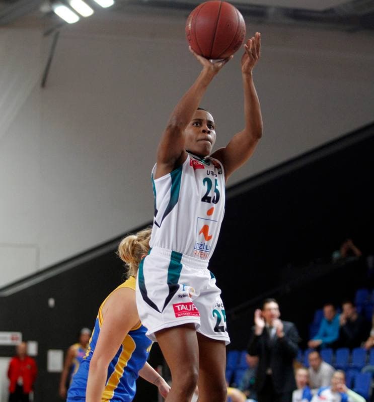 Basketball. Tauron Basket Liga Kobiet. Glucose Row Rybnik - Basket Gdynia. 16.10.2014