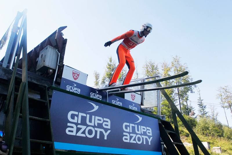 Ski Jumping. Poland national team. Training. 01.09.2016