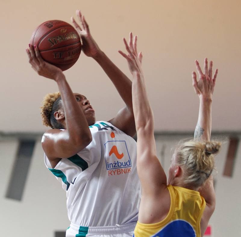 Basketball. Tauron Basket Liga Kobiet. Glucose Row Rybnik - Basket Gdynia. 16.10.2014