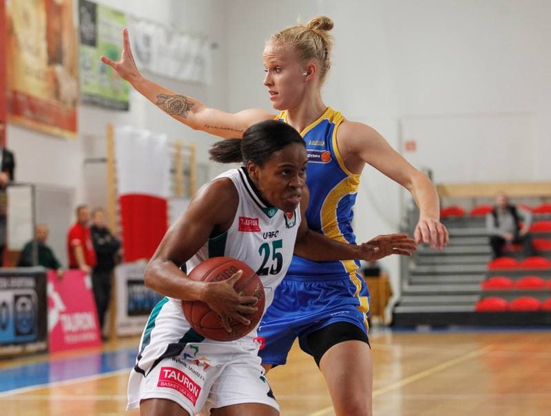 Basketball. Tauron Basket Liga Kobiet. Glucose Row Rybnik - Basket Gdynia. 16.10.2014