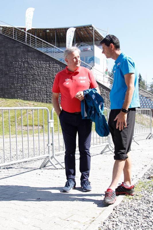 Ski Jumping. Poland national team. Training. 01.09.2016