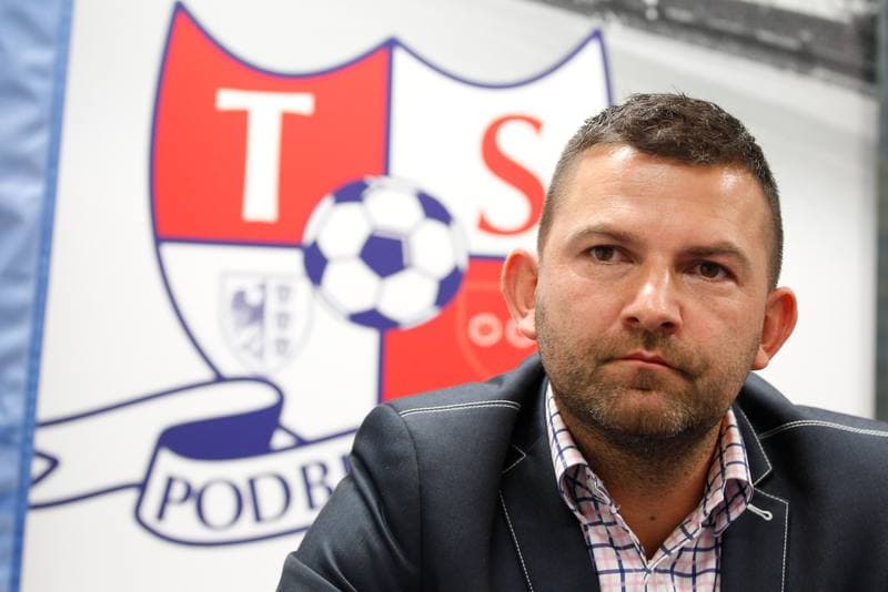 Football. Podbeskidzie Bielsko-Biala. Press Conference. 01.09.2016