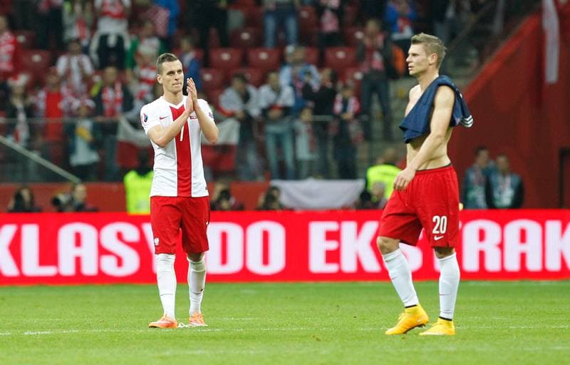 Football. UEFA European Qualifiers. Poland - Scotland. 14.10.2014