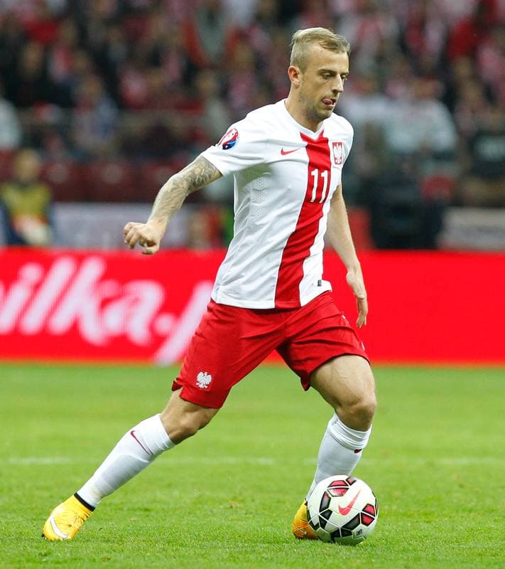 Football. UEFA European Qualifiers. Poland - Scotland. 14.10.2014