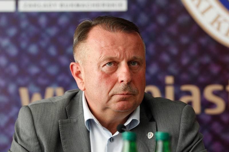 Football. Piast Gliwice. Press Conference. 01.09.2016