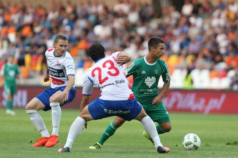 Football. I Liga. Podbeskidzie Bielsko-Biala - GKS Katowice. 02.09.2016