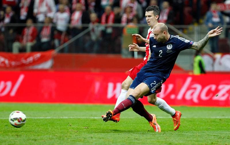 Football. UEFA European Qualifiers. Poland - Scotland. 14.10.2014