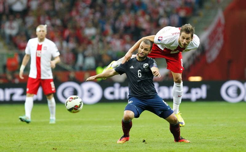 Football. UEFA European Qualifiers. Poland - Scotland. 14.10.2014