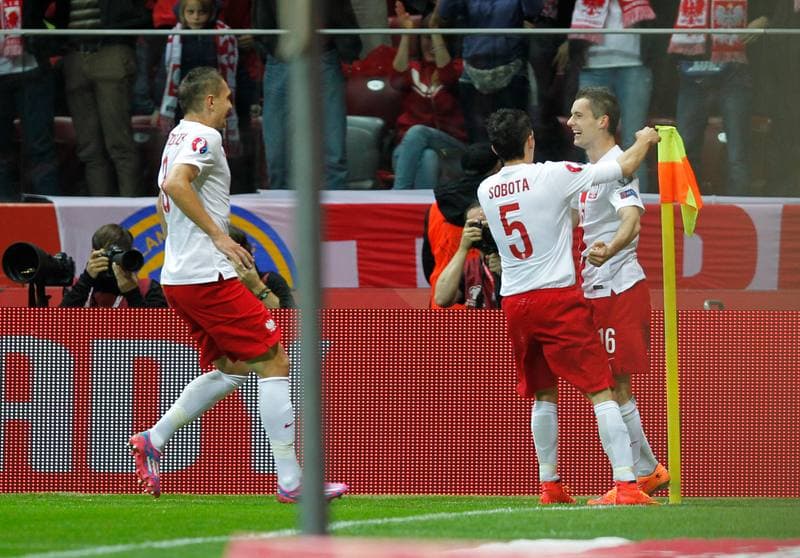 Football. UEFA European Qualifiers. Poland - Scotland. 14.10.2014