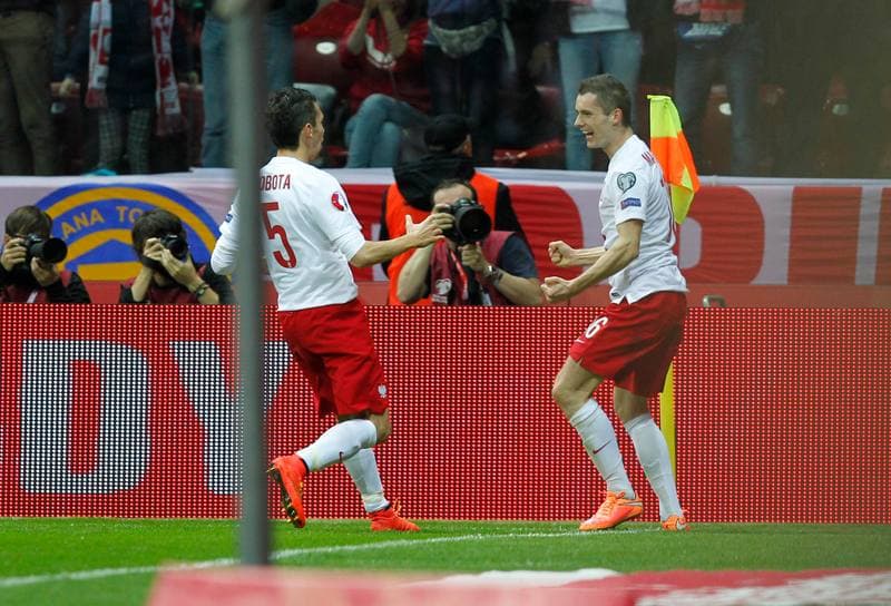 Football. UEFA European Qualifiers. Poland - Scotland. 14.10.2014