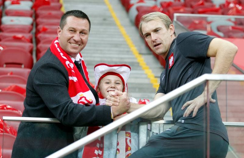 Football. UEFA European Qualifiers. Poland - Scotland. 14.10.2014