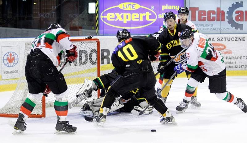 Ice Hockey. Polska Hokej Liga. GKS Tychy - HC GKS Katowice. 18.02.2014