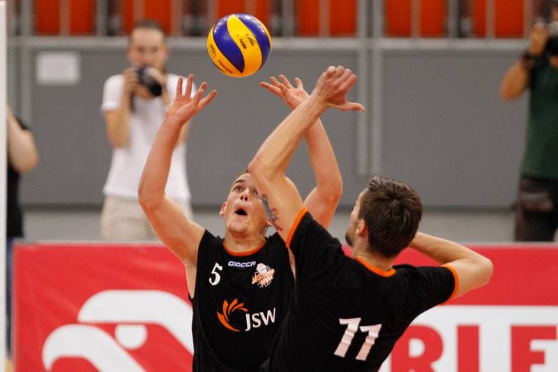 Volleyball. Friendly Match. Jastrzebski Wegiel - Warta Zawiercie. 02.09.2016
