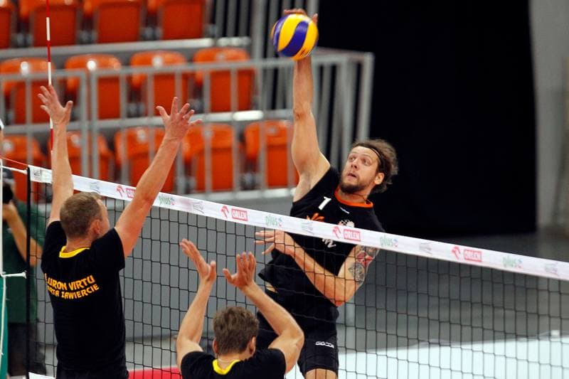 Volleyball. Friendly Match. Jastrzebski Wegiel - Warta Zawiercie. 02.09.2016