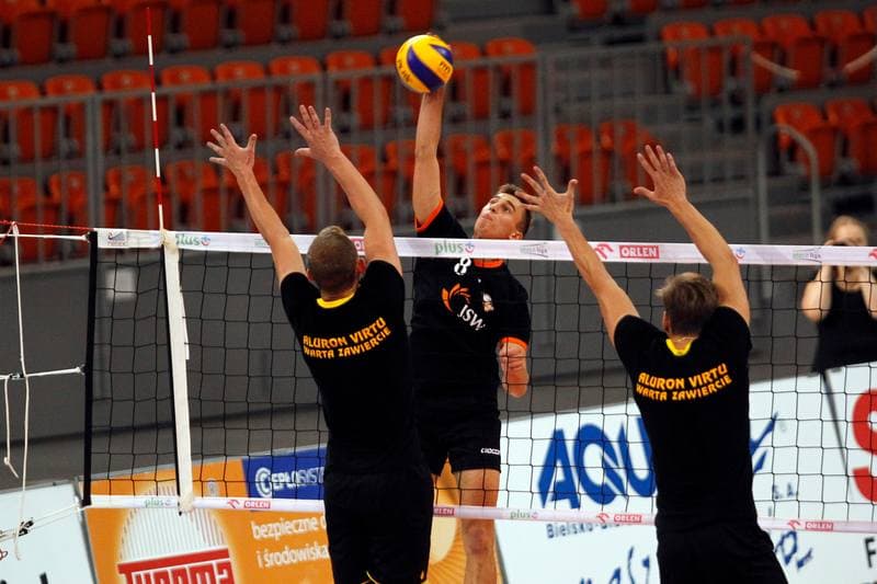 Volleyball. Friendly Match. Jastrzebski Wegiel - Warta Zawiercie. 02.09.2016
