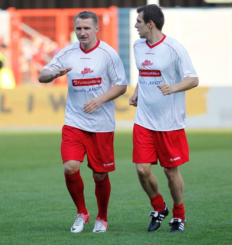 Football. Jaroslaw Kaszowski Benefit. Gliwice. 12.10.2014