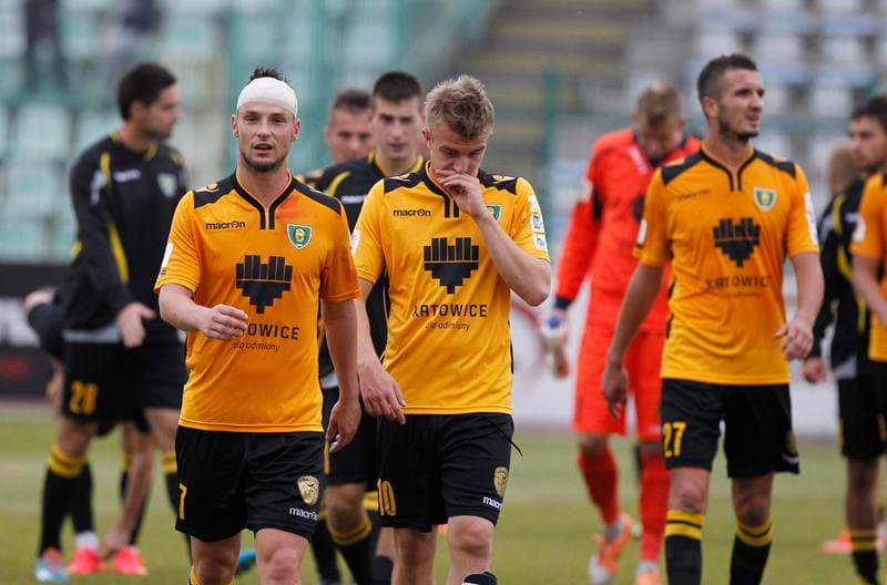 Football. I Liga. Olimpia Grudziadz - GKS Katowice. 11.10.2014