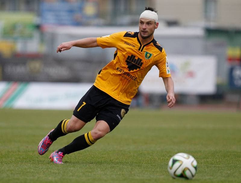 Football. I Liga. Olimpia Grudziadz - GKS Katowice. 11.10.2014
