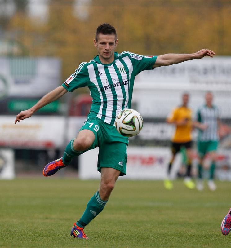 Football. I Liga. Olimpia Grudziadz - GKS Katowice. 11.10.2014